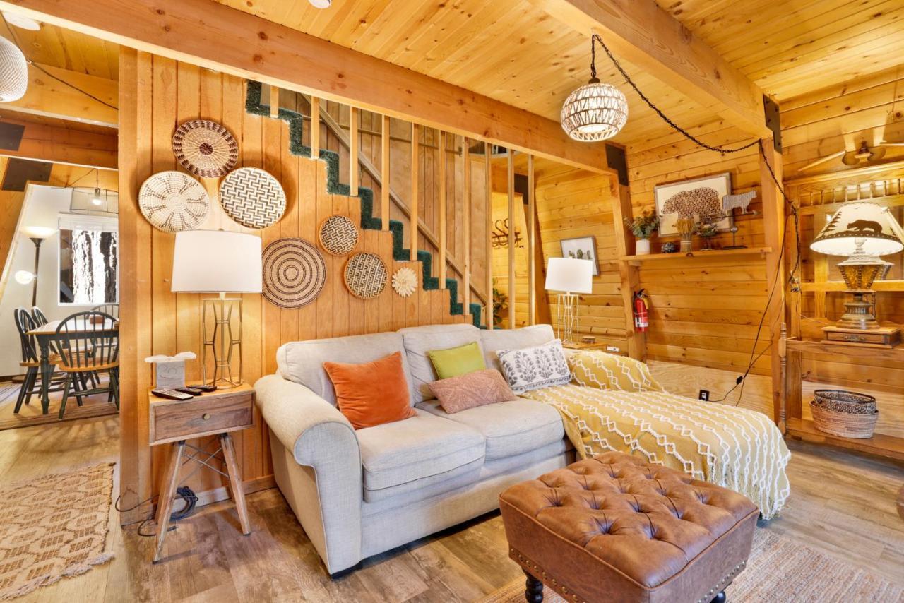 Bear Mountain Cabin- Adorable Moonridge A-Frame บิ๊กแบร์เลค ภายนอก รูปภาพ